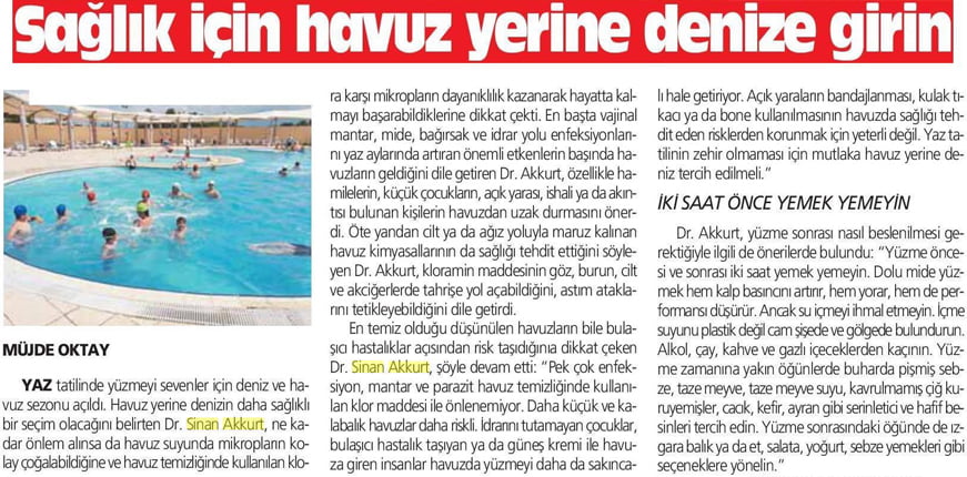 saglik-icin-havuz-yerine-deniz - Dr. Sinan Akkurt